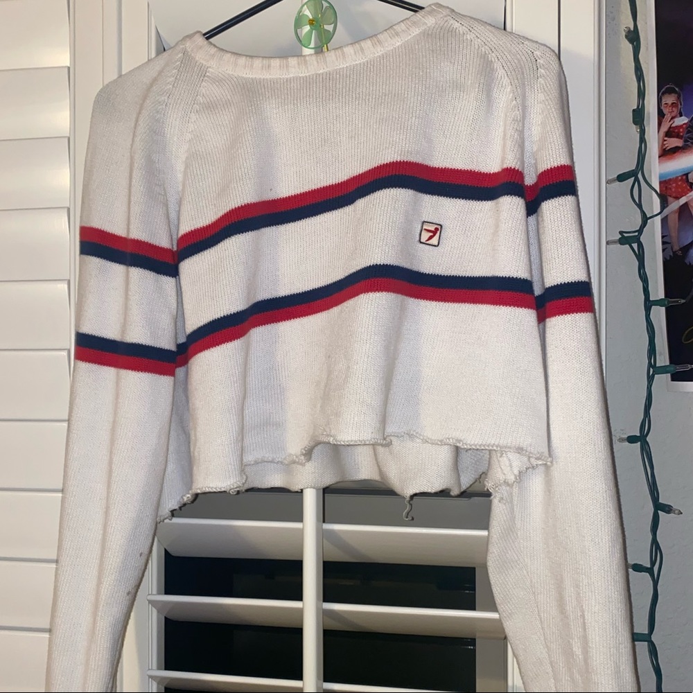 Cropped sweater